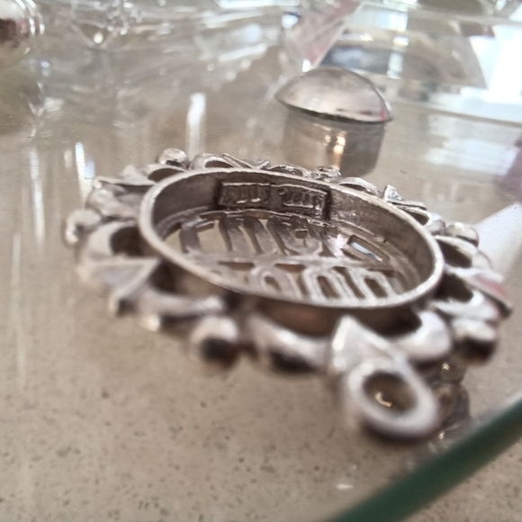 GOOD LUCK Medallion Stearling silver - Picture 8 of 11